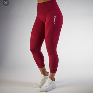 Gymshark Seamless Legging Beet Red